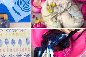 Funsize Workshop Thursdays: Dye, Print, Sew